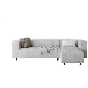 S-STYLE Ecksofa  Oskar ¦ grau ¦ Maße (cm): B: 240 H: 65