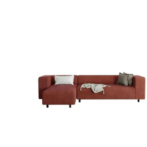 S-STYLE Ecksofa  Oskar ¦ rot ¦ Maße (cm): B: 240 H: 65
