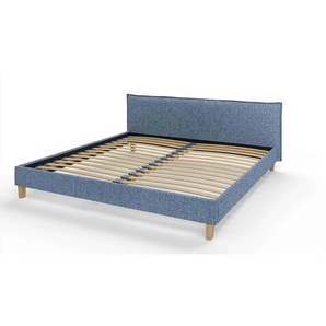 S-STYLE Polsterbett  Gabriella ¦ blau ¦ Maße (cm): B: 217 H: 82