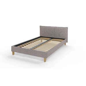 S-STYLE Polsterbett  Gabriella ¦ grau ¦ Maße (cm): B: 157 H: 82