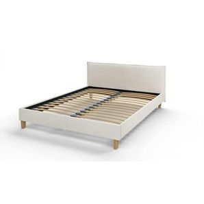 S-STYLE Polsterbett Gabriella - weiß - Materialmix - 177 cm - 82 cm | Möbel Kraft