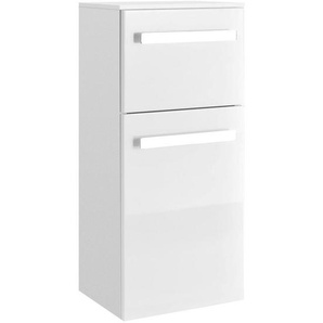 Sadena Unterschrank , Weiß , Holzwerkstoff , 1 Schubladen , 30x73x33 cm , Made in Germany , stehend, hängend , Badezimmer, Badezimmerschränke, Bad Unterschränke