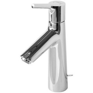 Sadena Waschtischarmatur , Chrom , Metall , 4.6x22.1x12 cm , Made in Germany , flexible Anschlussschläuche, Keramikkartusche, wärmeisolierter Griff , Badezimmer, Waschbecken & Armaturen, Badarmaturen