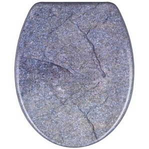 Sadena Wc-Sitz, Taupe, Kunststoff, 37.5x3.5x45 cm, Deckel mit Absenkautomatik, Badezimmer, WC Ausstattung, WC Sitze