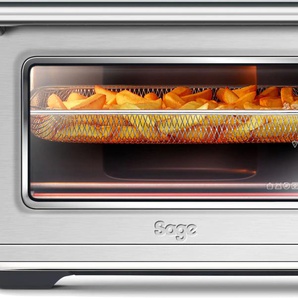 SAGE Minibackofen SOV860BSS the Smart Oven Air Fryer Minibacköfen silberfarben (edelstahlfarben) Minibacköfen