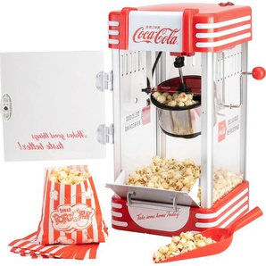 SALCO 2-in-1-Popcornmaschine Coca-Cola SNP-27CC Popcornmaschinen rot Popcornmaschinen