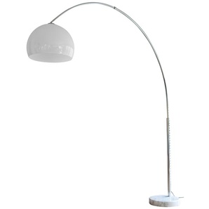 SalesFever Bogenlampe 230 cm weiß Kunststoff