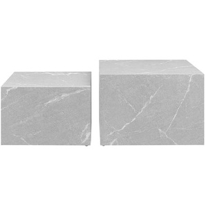 SalesFever Couchtisch Grau 2er Set
