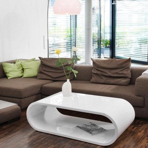 SalesFever Couchtisch, komplett aus hochwertigem Fiberglas