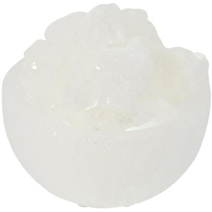 Salzkristall-Tischlampe HIMALAYA SALT DREAMS Petite Lampen Gr. Höhe: 4 cm, weiß Dekoleuchten Handgefertigt aus Salzkristall - jeder Stein ein Unikat, H: ca.15 cm