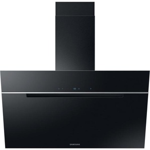 Samsung Dunstabzugshaube , Schwarz , Metall, Glas , 89.8x104-144 cm , automatischer Gebläsenachlauf, Arbeitsplatzbeleuchtung , Küchen, Küchenelektrogeräte, Dunstabzugshauben