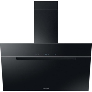 Samsung Dunstabzugshaube, Schwarz, Metall, Glas, 89.8x104-144 cm, automatischer Gebläsenachlauf, Arbeitsplatzbeleuchtung, Küchen, Küchenelektrogeräte, Dunstabzugshauben