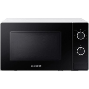Samsung Mikrowelle Mw3000Am, Schwarz, Weiß, Metall, Glas, 48.8x29.1x38.0 cm, Garraumbeleuchtung, Auftaufunktion, Signalton, Timerfunktion, Kindersicherung, Küchen, Küchenelektrogeräte, Mikrowellen