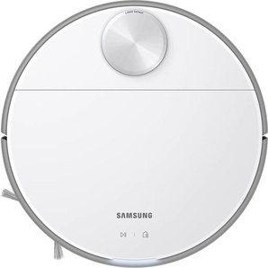 SAMSUNG Saugroboter Jet Bot VR30T80313W/WA mit 3 Leistungsstufen und LiDAR Sensor weiß (misty white) Saugroboter