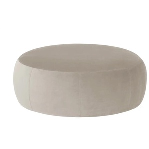 Samt Hocker  Amadi ¦ beige ¦ Maße (cm): B: 105 H: 40