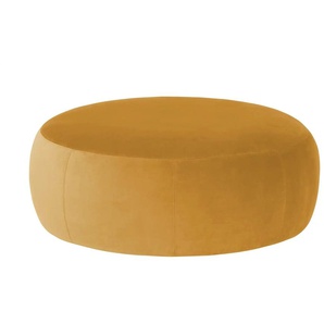 Samt Hocker  Amadi ¦ gelb ¦ Maße (cm): B: 105 H: 40