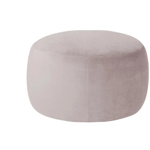 Samt Hocker  Amadi ¦ rosa/pink ¦ Maße (cm): B: 60 H: 40