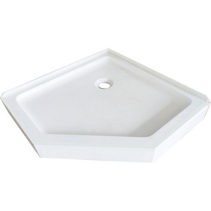 Sanotechnik Duschwanne Fünfeck Brausetasse, fünfeck, Maße: 90x90x15cm