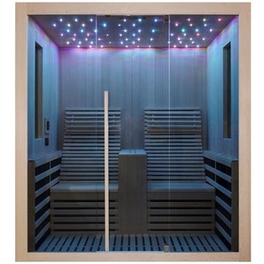 Sanotechnik Infrarotkabine Carbon 2, Natur, 180x195x150 cm, Freizeit, Wellness, Infrarotkabinen