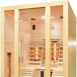 Sanotechnik Infrarotkabine OSLO, BxTxH: 150 x 150 x 200 cm, für 2 Personen