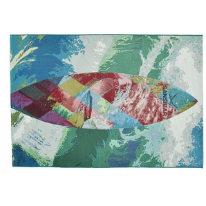 SANSIBAR Sylt Outdoorteppich - mehrfarbig - Synthetische Fasern - 160 cm - 0,5 cm | Möbel Kraft