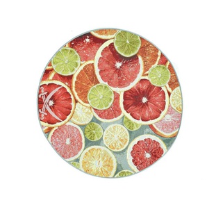 SANSIBAR Sylt Outdoorteppich - orange - Synthetische Fasern - 140 cm - 0,5 cm | Möbel Kraft