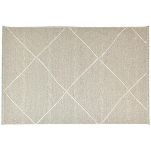 SANSIBAR Sylt Teppich  Braderup ¦ beige ¦ Viskose ¦ Maße (cm): B: 240 H: 0,5