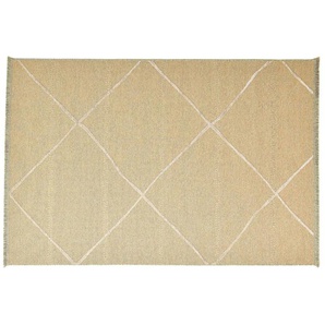 SANSIBAR Sylt Teppich - gold - Viskose - 200 cm - 0,5 cm | Möbel Kraft