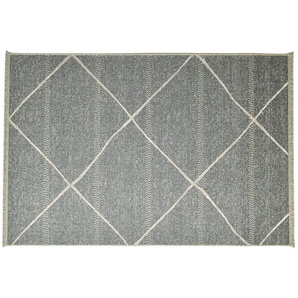 SANSIBAR Sylt Teppich - grau - Viskose - 200 cm - 0,5 cm | Möbel Kraft