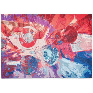 SANSIBAR Sylt Webteppich  Keitum ¦ mehrfarbig ¦ Synthetische Fasern ¦ Maße (cm): B: 160 H: 0,3