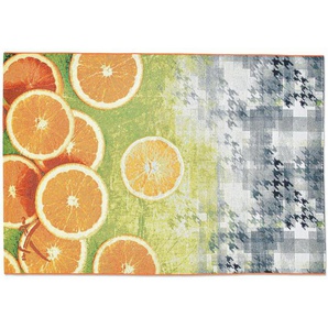 SANSIBAR Sylt Outdoorteppich  Rantum Beach ¦ mehrfarbig ¦ Synthetische Fasern ¦ Maße (cm): B: 130 H: 0,5