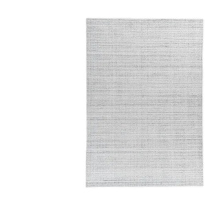 SANSIBAR Sylt Teppich   ¦ silber ¦ Viskose ¦ Maße (cm): B: 40 H: 1,3