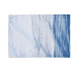 SANSIBAR Sylt Webteppich - blau - Synthetische Fasern - 130 cm - 0,3 cm | Möbel Kraft