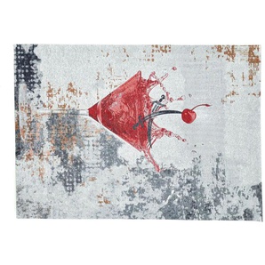 SANSIBAR Sylt Webteppich - rot - Synthetische Fasern - 80 cm - 0,3 cm | Möbel Kraft