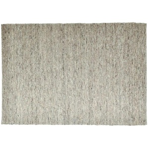 SANSIBAR Sylt Wollteppich  Hörnum ¦ braun ¦ Wolle ¦ Maße (cm): B: 90