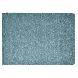 SANSIBAR Sylt Wollteppich  Hörnum ¦ grün ¦ Wolle ¦ Maße (cm): B: 70 H: 1,2