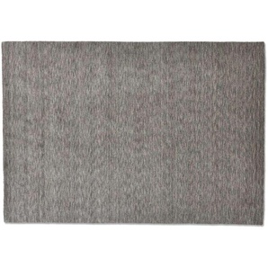 SANSIBAR Sylt Wollteppich  List ¦ grau ¦ Wolle ¦ Maße (cm): B: 170 H: 1,3