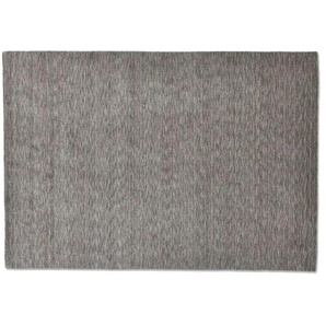 SANSIBAR Sylt Wollteppich  List ¦ grau ¦ Wolle ¦ Maße (cm): B: 140 H: 1,3