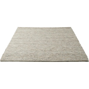 Sansibar Wollteppich Hörnum, rechteckig, Höhe: 12 mm, Handweb Teppich, meliert, reine gewalkte Wolle, handgewebt