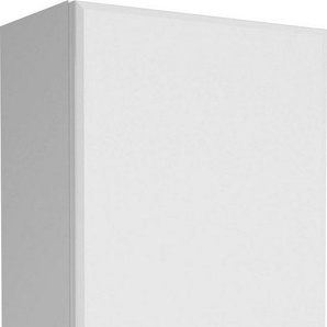 Saphir Hängeschrank Quickset Wand-Badschrank 35 cm breit mit 1 Tür, 2 Einlegeböden Badezimmer-Hängeschrank inkl. Türdämpfer, Griffe in Chrom Glanz