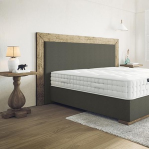 Sattler Premium Boxspringbett Carlos 160 x 200 cm Anthrazit