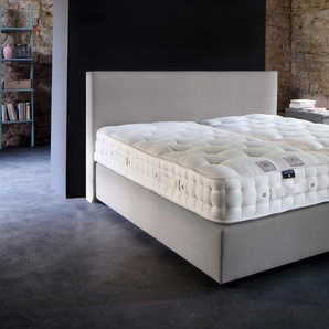 Sattler Premium Boxspringbett Tristan 80 x 210 cm Grau