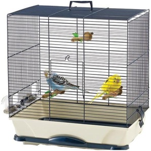 Savic Primo 40 Vogelkfig marineblau 46x32x48cm