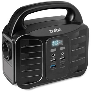 SBS Portable 150W charging station - Black