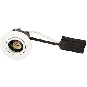 Scan Products Luna quick install 230v gu10 ip44 matt white round