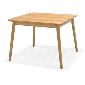 ScanCom Nassau Tisch Quadratisch aus Holz 97,3x97,3 cm