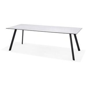 ScanCom Opal Tisch Quadratisch aus Aluminium 220x90 cm