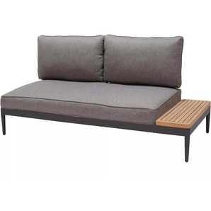 ScanCom Topaz 2-sitzer Sofa Aluminium / Teak