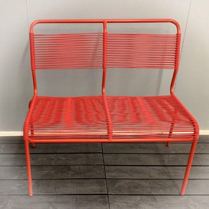 Schaffner Gartenbank Säntis Spaghetti in rot