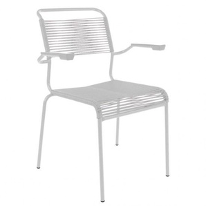 Schaffner Stapelsessel Säntis weiss/weiss